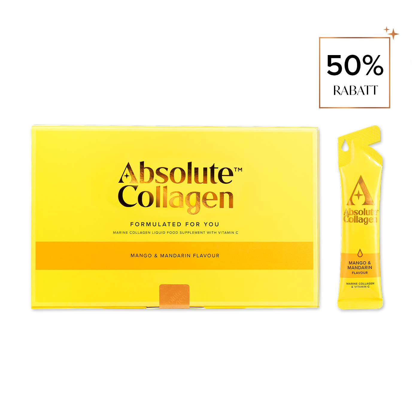 Marine Liquid Collagen Drink für Frauen, 14 x 10 ml Beutel