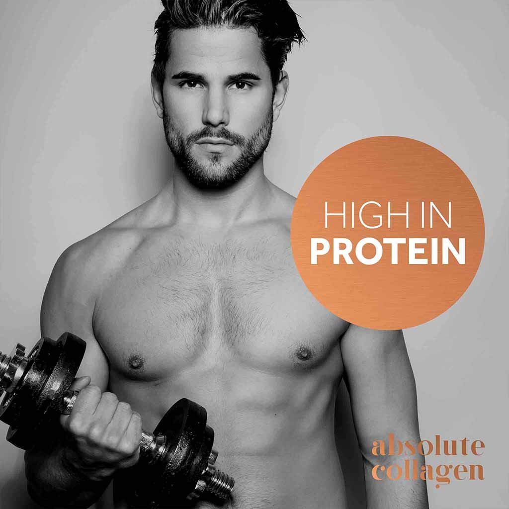 High in Protein Banner